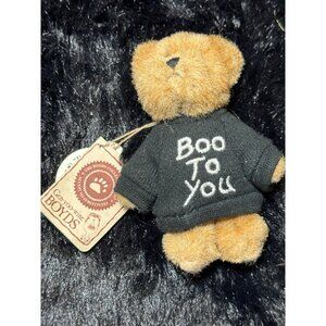 Boyds Bear "Boo To You" Mini Plush Toy With Tag